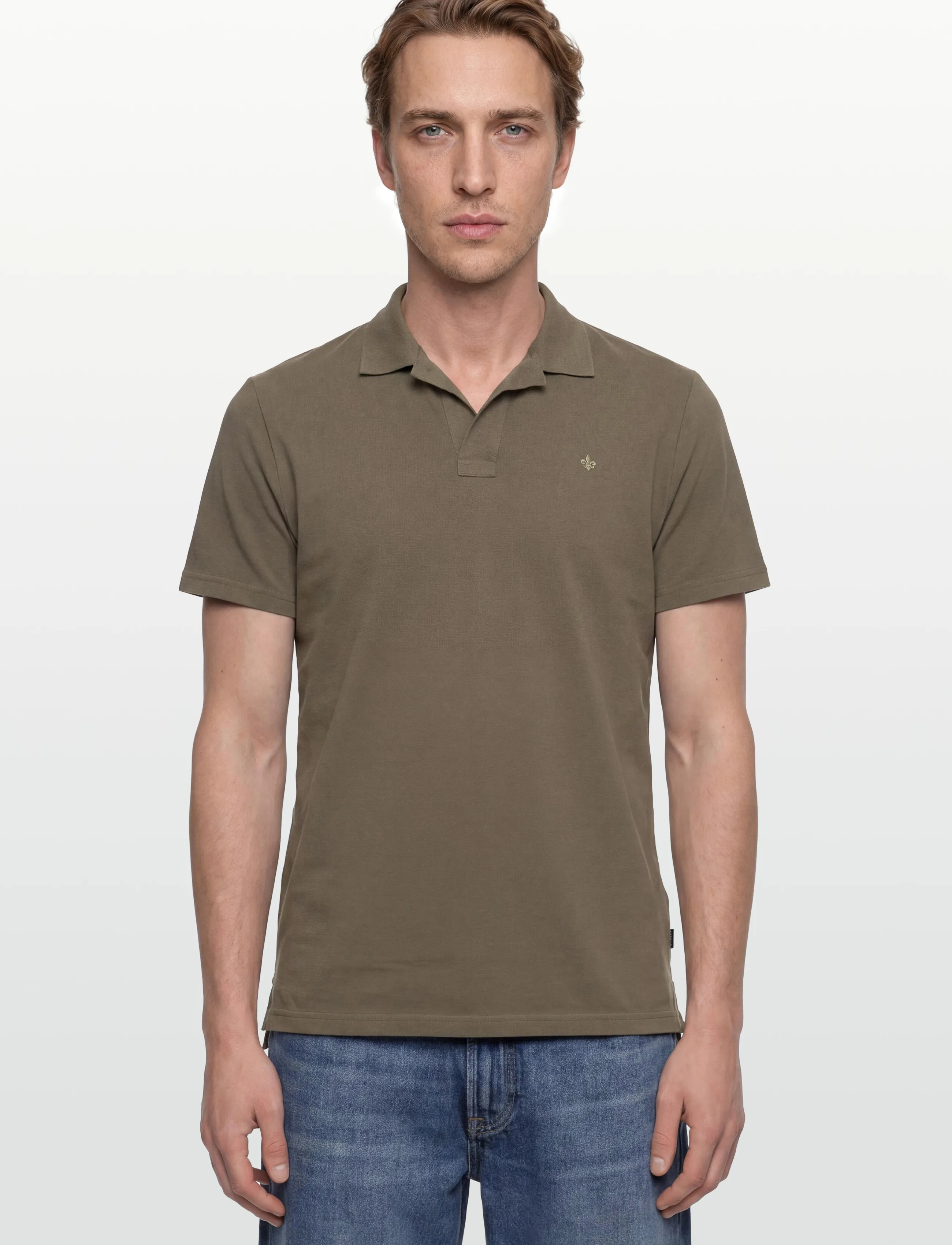 Morris - Dylan Piqué Shirt - lühikeste varrukatega polod - olive - 3