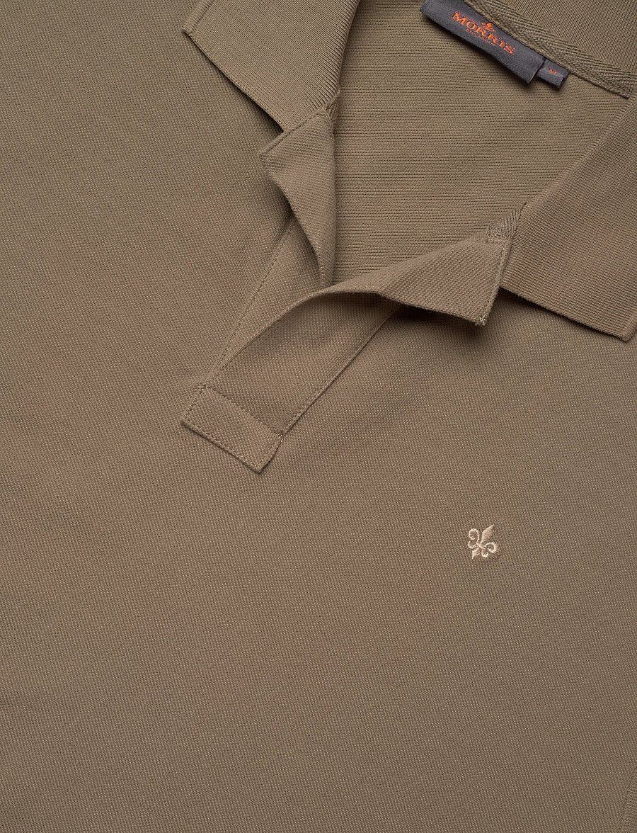 Morris - Dylan Piqué Shirt - lühikeste varrukatega polod - olive - 5