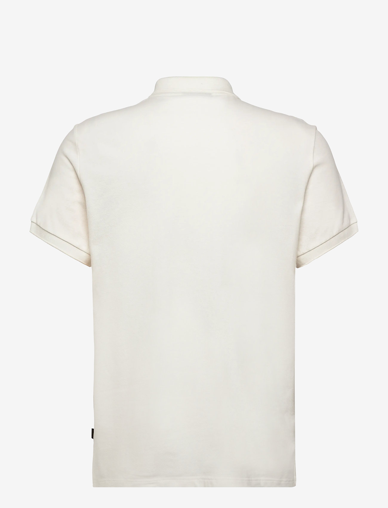 Morris - Barton Piqué Shirt - kortærmede poloer - off white - 2