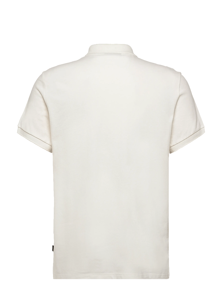 Morris - Barton Piqué Shirt - short-sleeved polos - off white - 2