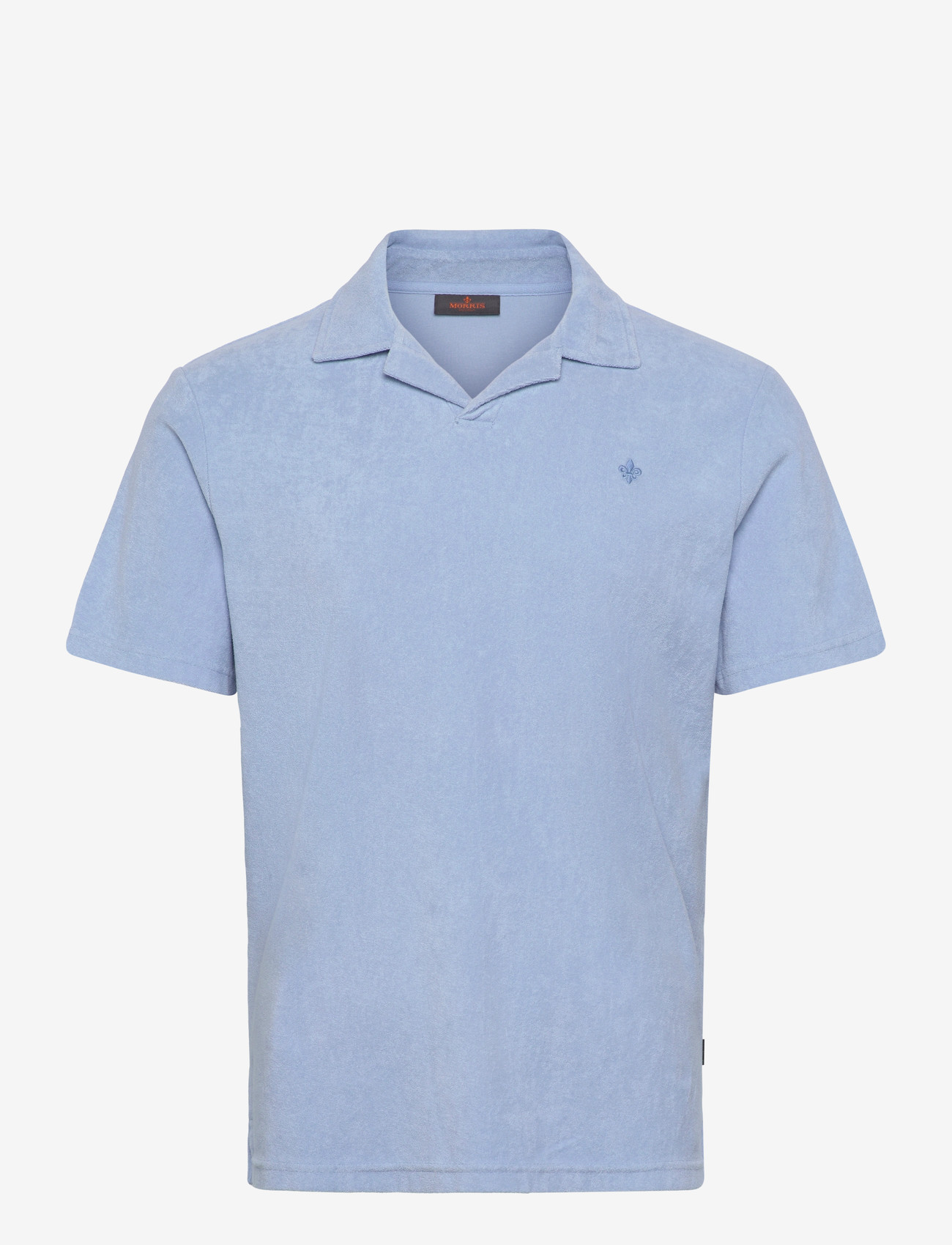 Morris - Delon Terry Shirt - kortærmede poloer - blue - 1