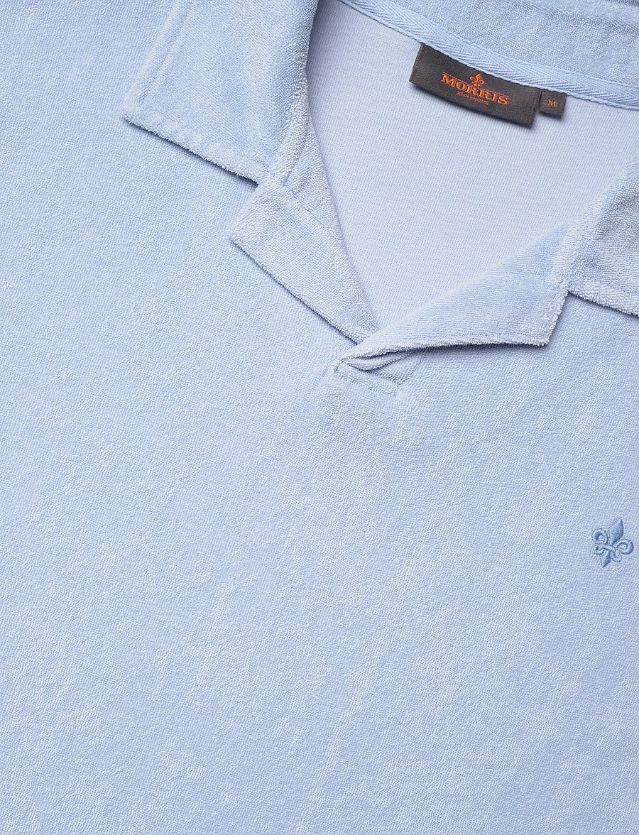 Morris - Delon Terry Shirt - lühikeste varrukatega polod - blue - 5