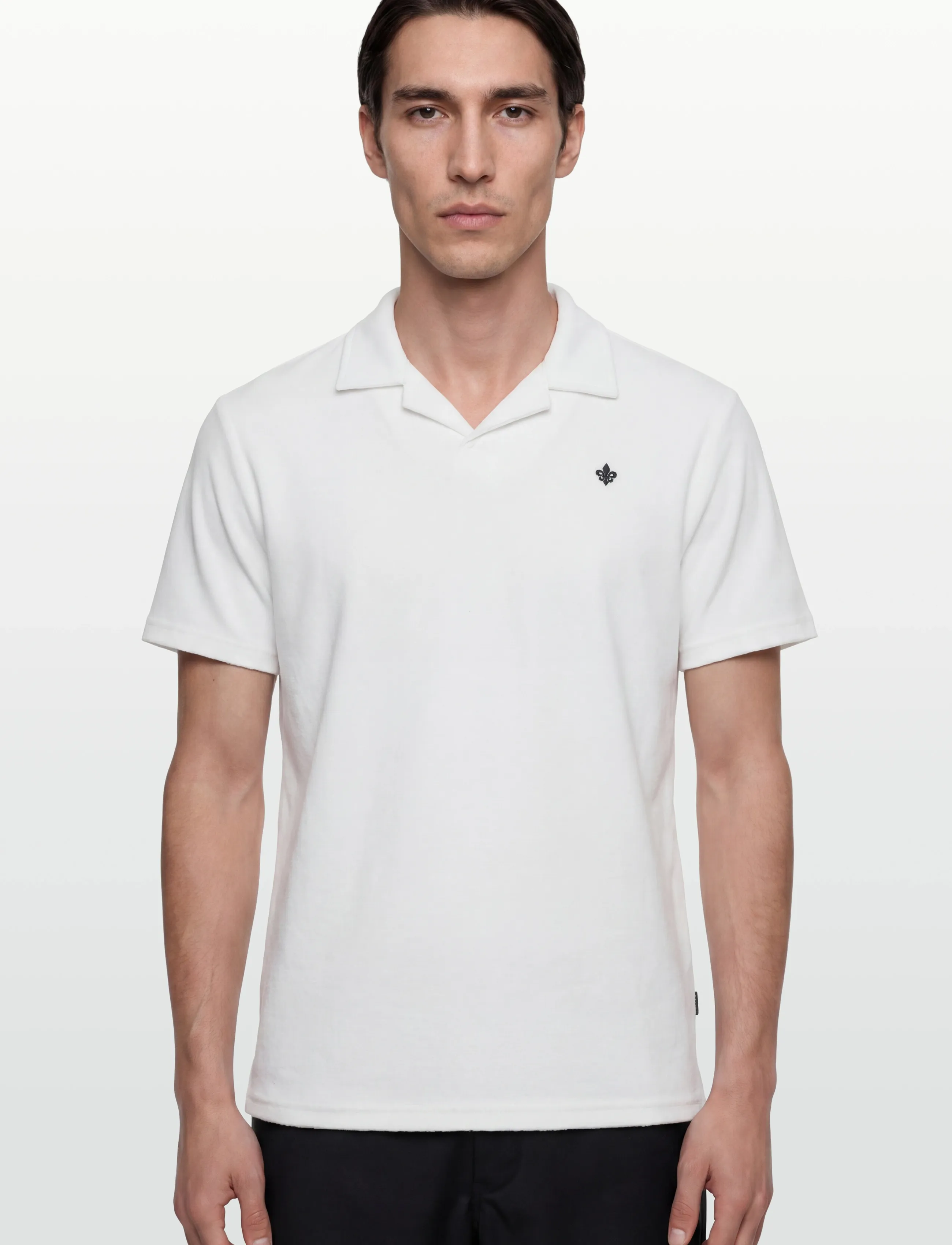 Morris - Delon Terry Shirt - krótki rękaw - off white - 3