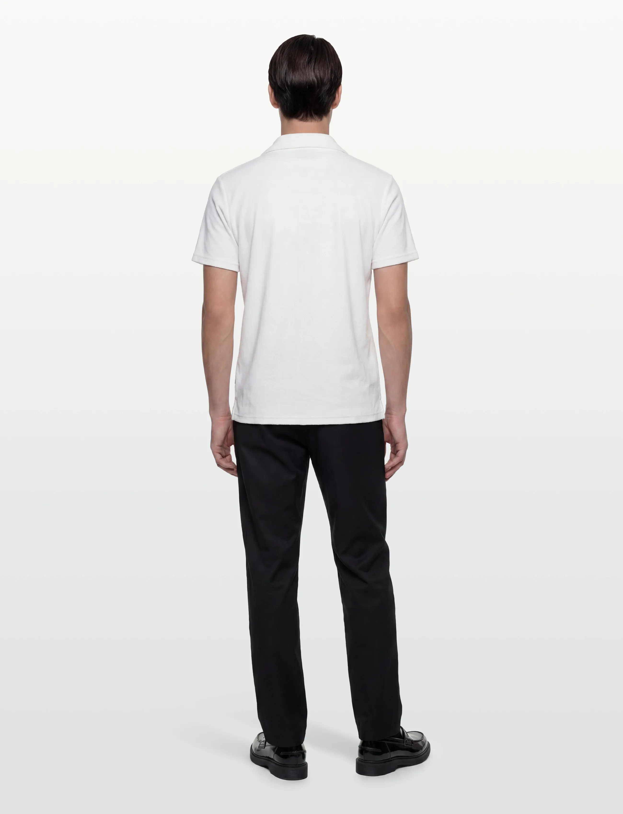 Morris - Delon Terry Shirt - krótki rękaw - off white - 4
