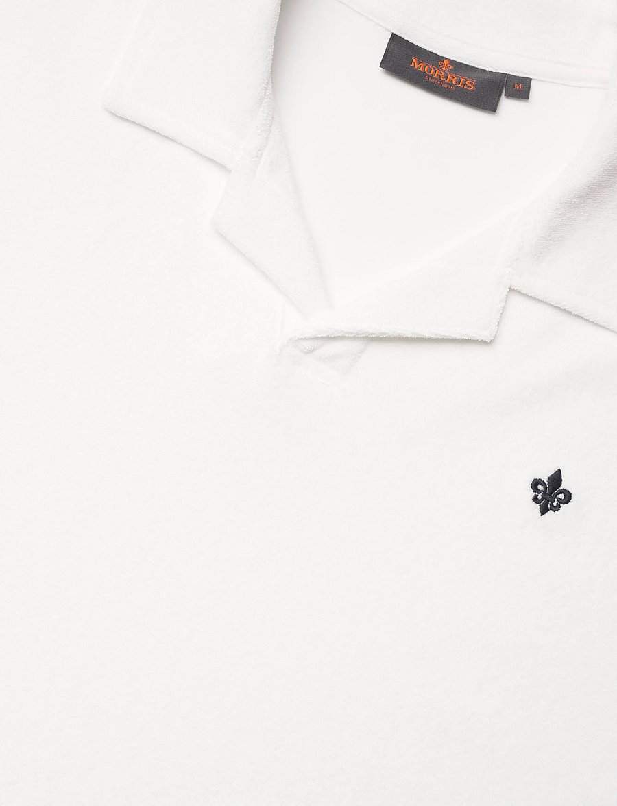 Morris - Delon Terry Shirt - lühikeste varrukatega polod - off white - 5