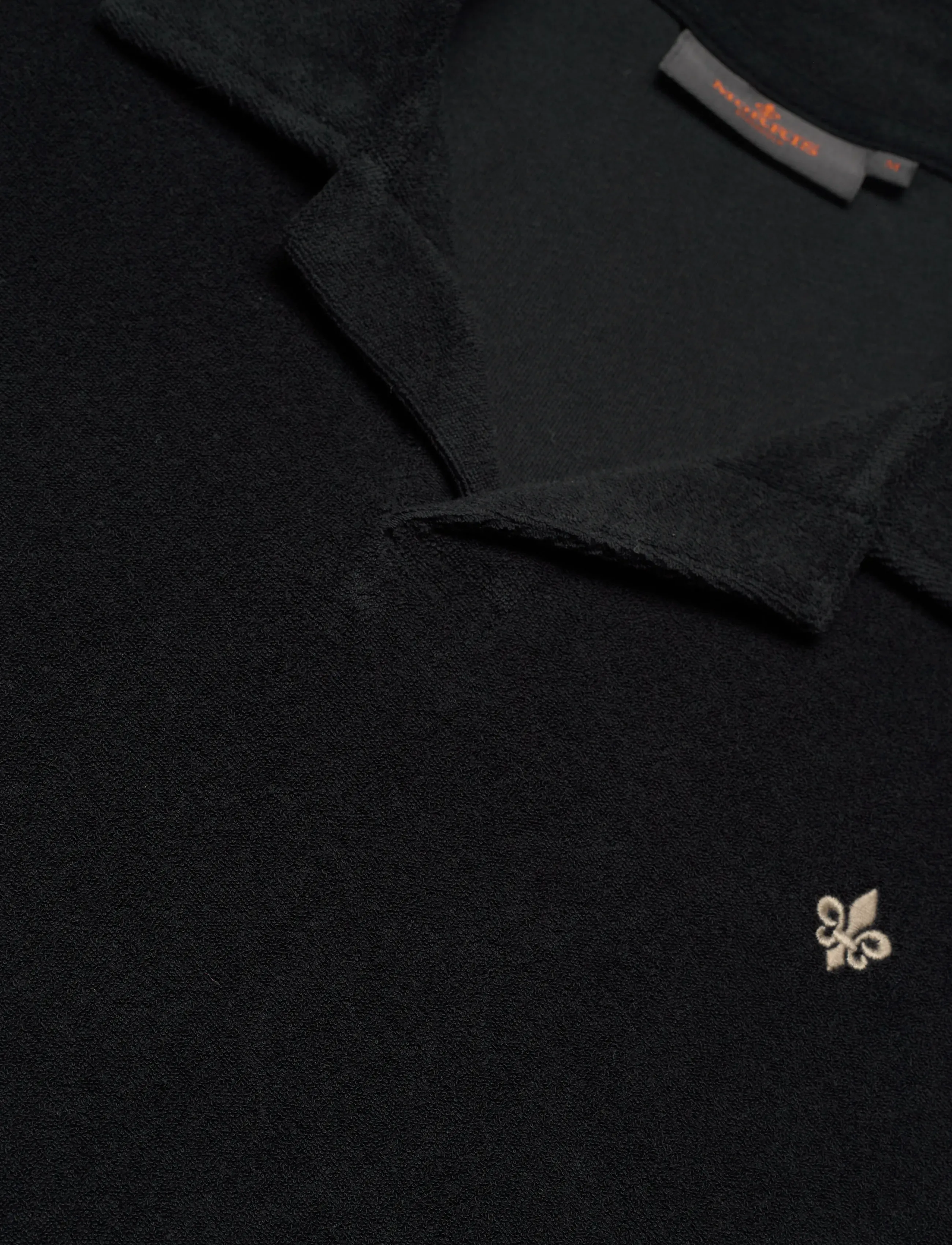 Morris - Delon Terry Shirt - short-sleeved polos - old blue - 5