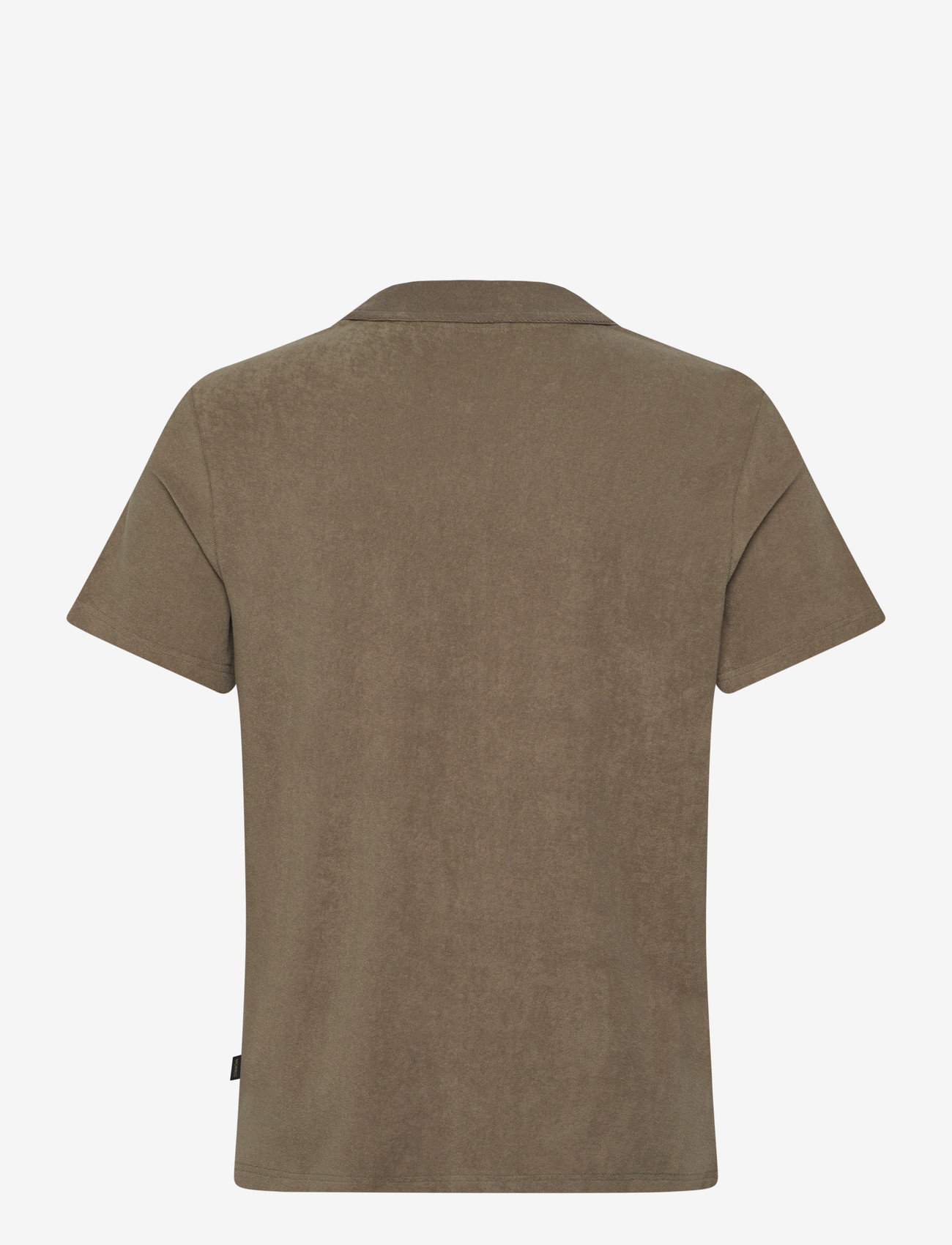 Morris - Delon Terry Shirt - kortærmede poloer - olive - 2