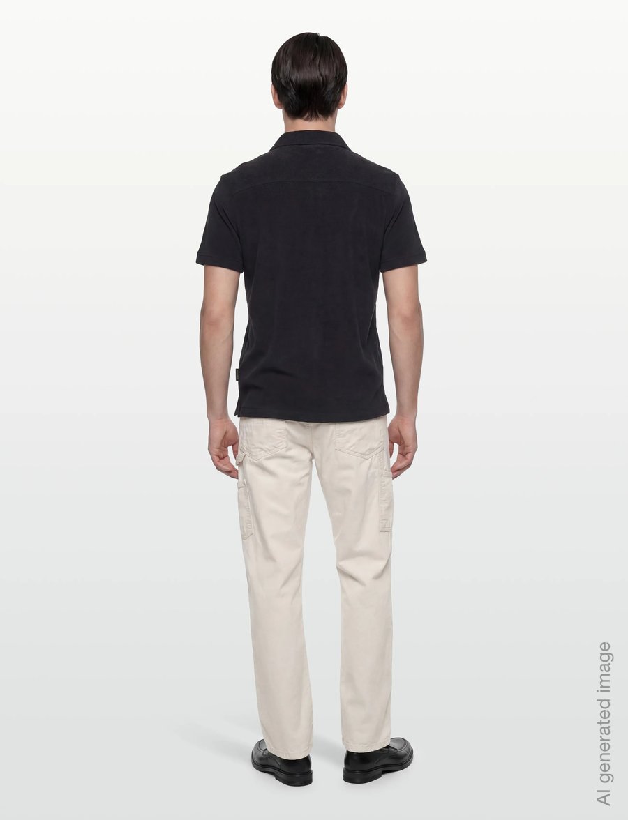 Morris - Lily Terry Shirt - lühikeste varrukatega särgid - old blue - 4