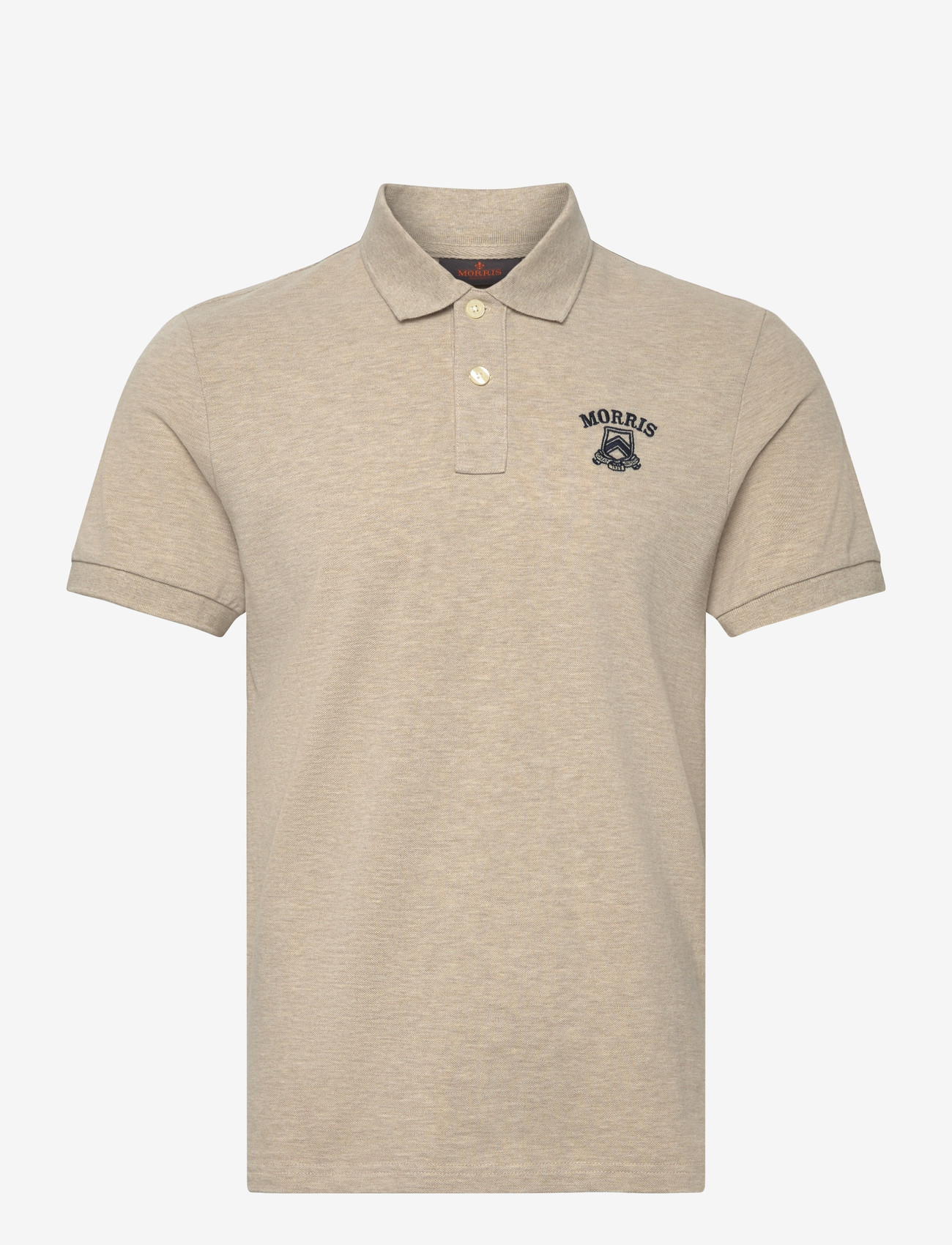 Morris - Morris Piqué Shirt - kurzärmelig - khaki - 1
