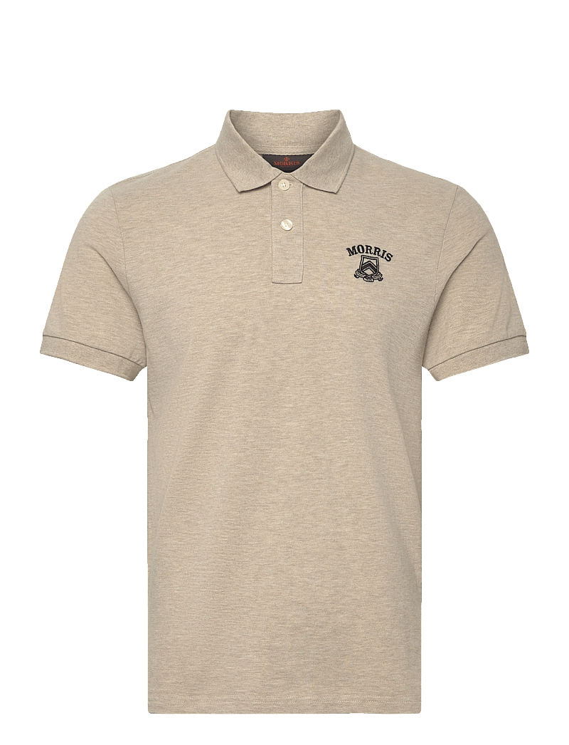 Morris - Morris Piqué Shirt - kurzärmelig - khaki - 1