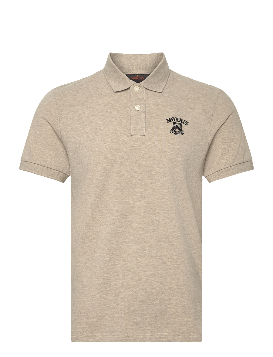 Morris - Morris Piqué Shirt - kurzärmelig - khaki - 1