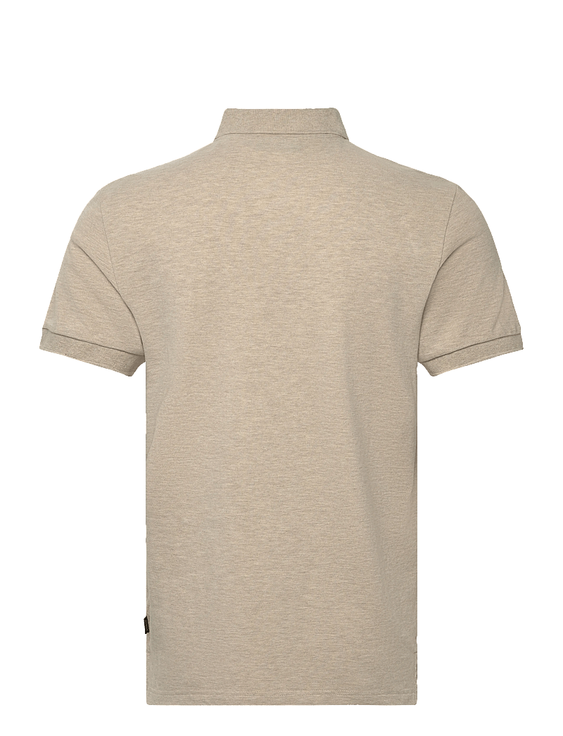 Morris - Morris Piqué Shirt - kurzärmelig - khaki - 2