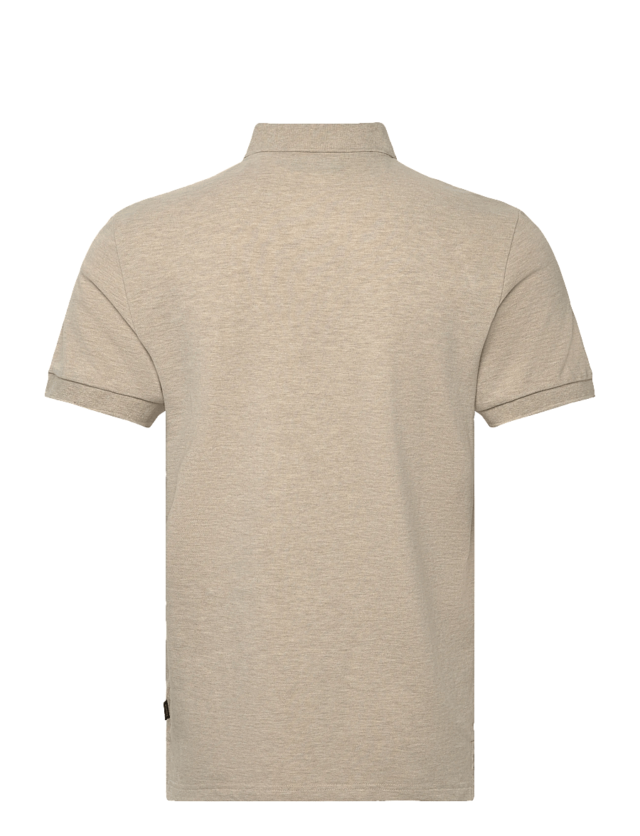 Morris - Morris Piqué Shirt - kurzärmelig - khaki - 2