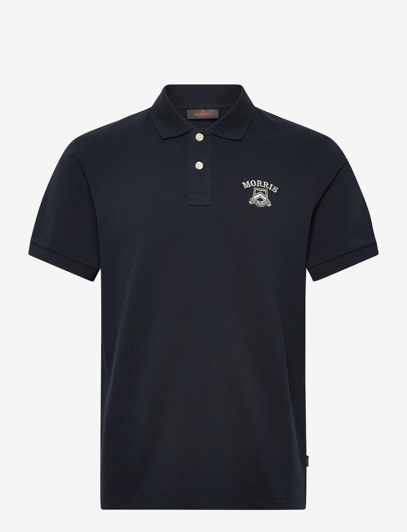 Morris - Morris Piqué Shirt - lühikeste varrukatega polod - old blue - 0