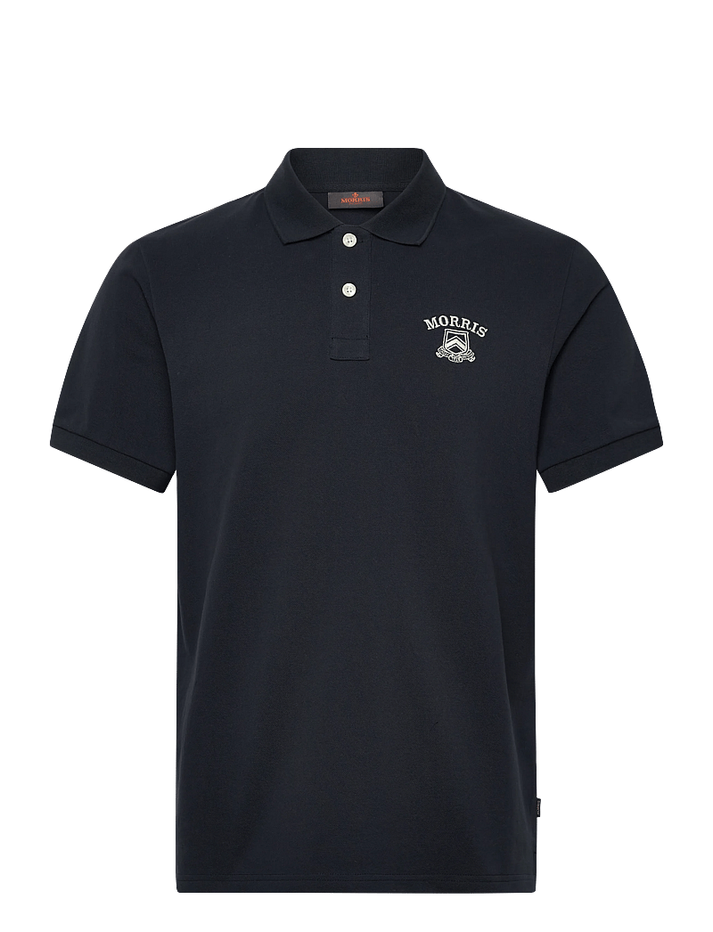 Morris - Morris Piqué Shirt - polos à manches courtes - old blue - 0