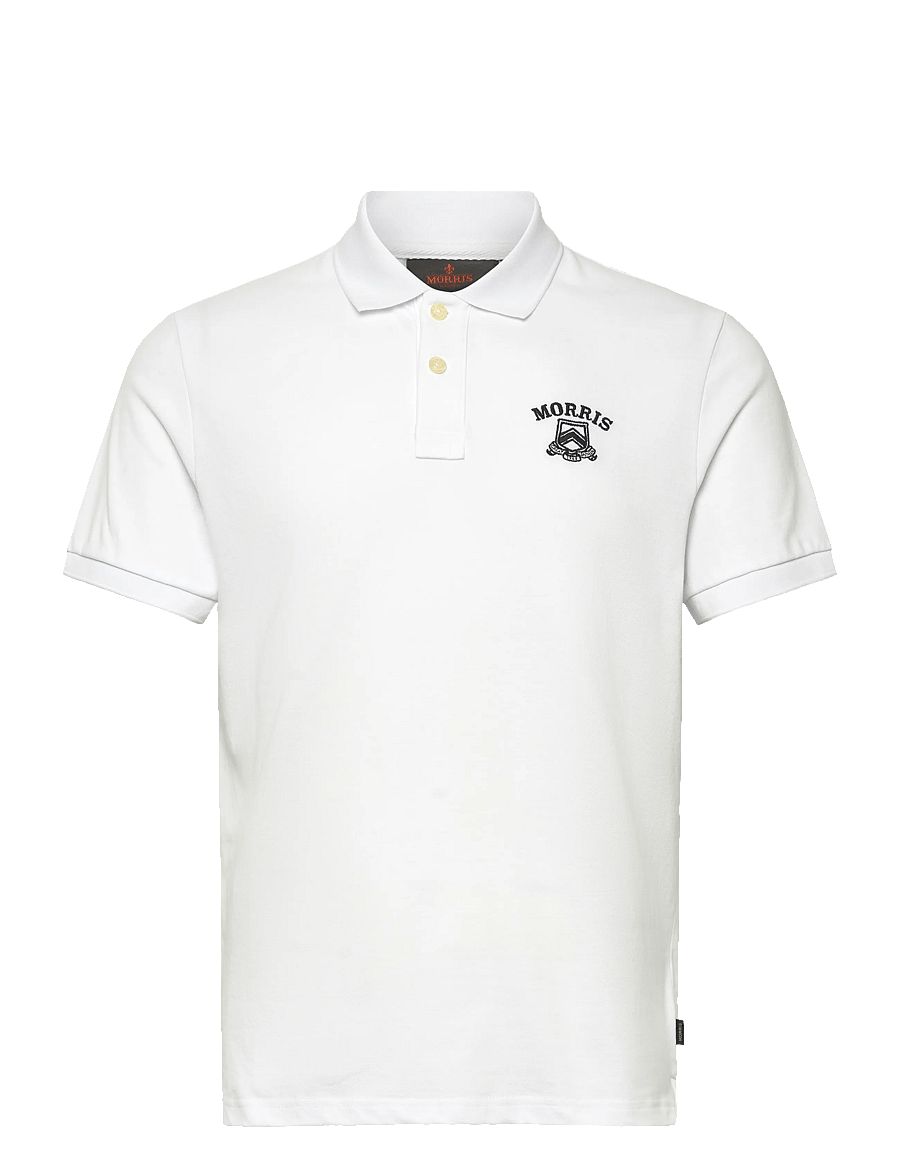 Morris - Morris Piqué Shirt - kurzärmelig - white - 1