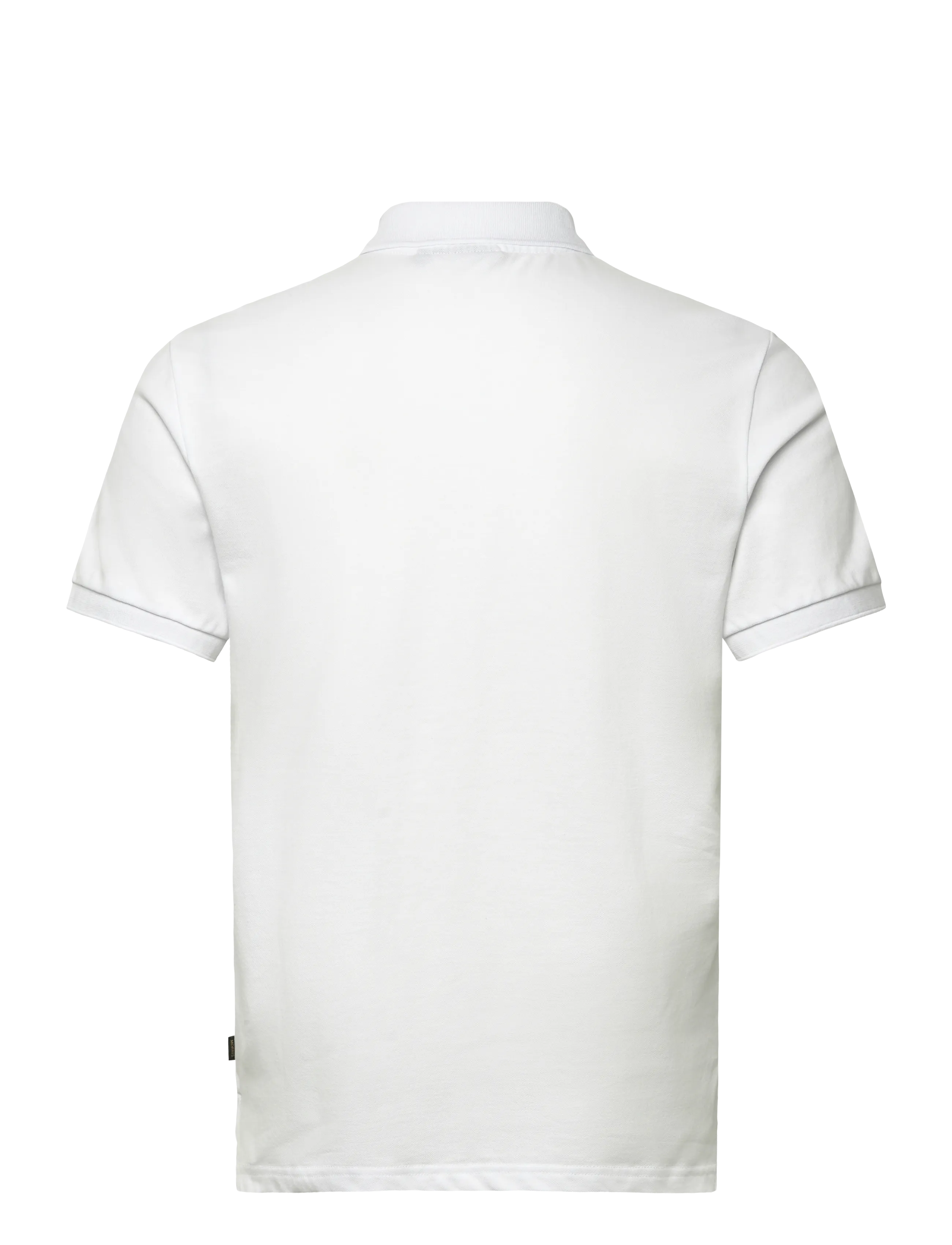 Morris - Morris Piqué Shirt - short-sleeved polos - white - 2