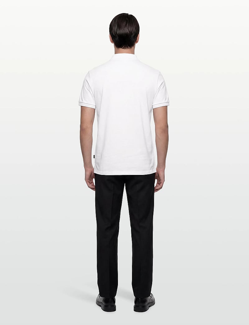 Morris - Morris Piqué Shirt - kurzärmelig - white - 4