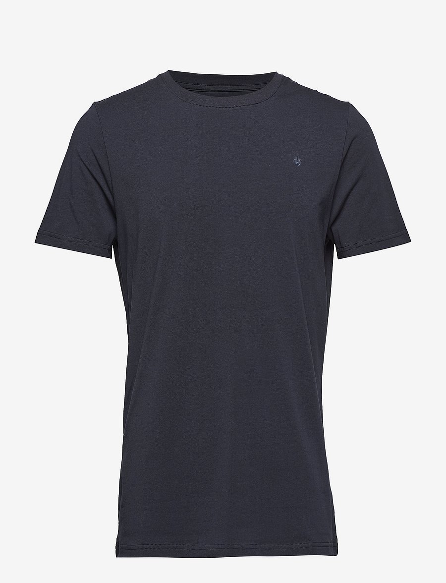 Morris - James Tee - kortärmade t-shirts - old blue - 0