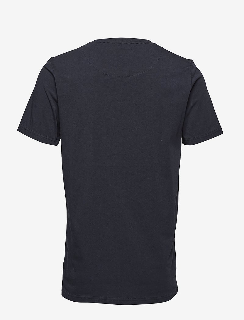 Morris - James Tee - kortärmade t-shirts - old blue - 1