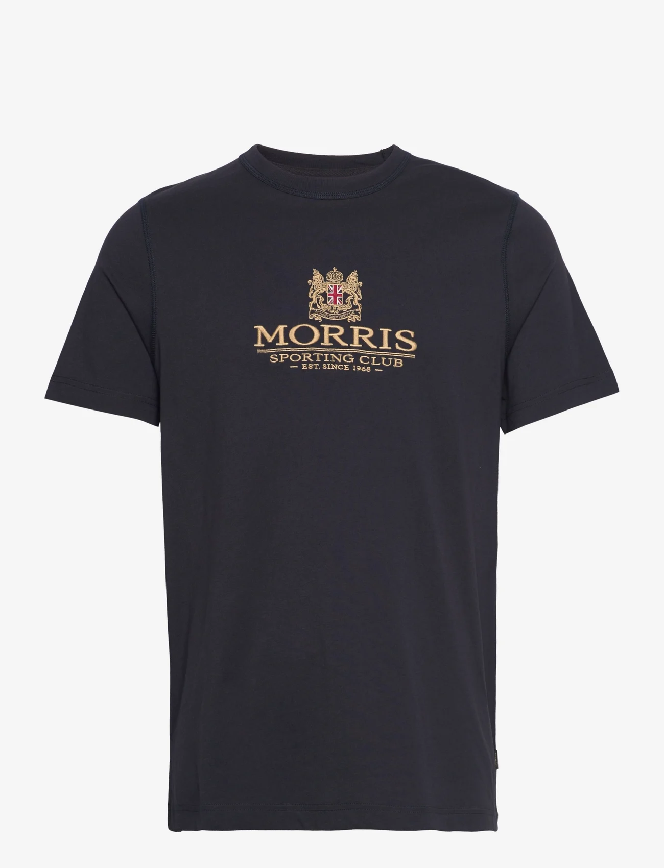 Morris - Trevor Tee - short-sleeved t-shirts - blue - 0