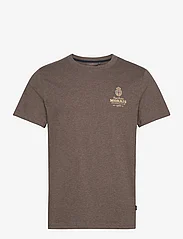 Morris - Cobham Tee - basic t-shirts - brown - 0