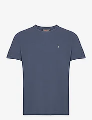 Morris - James Tee - basic t-shirts - blue - 0