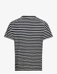 Morris - Durwin Striped Tee - nordic style - old blue - 1