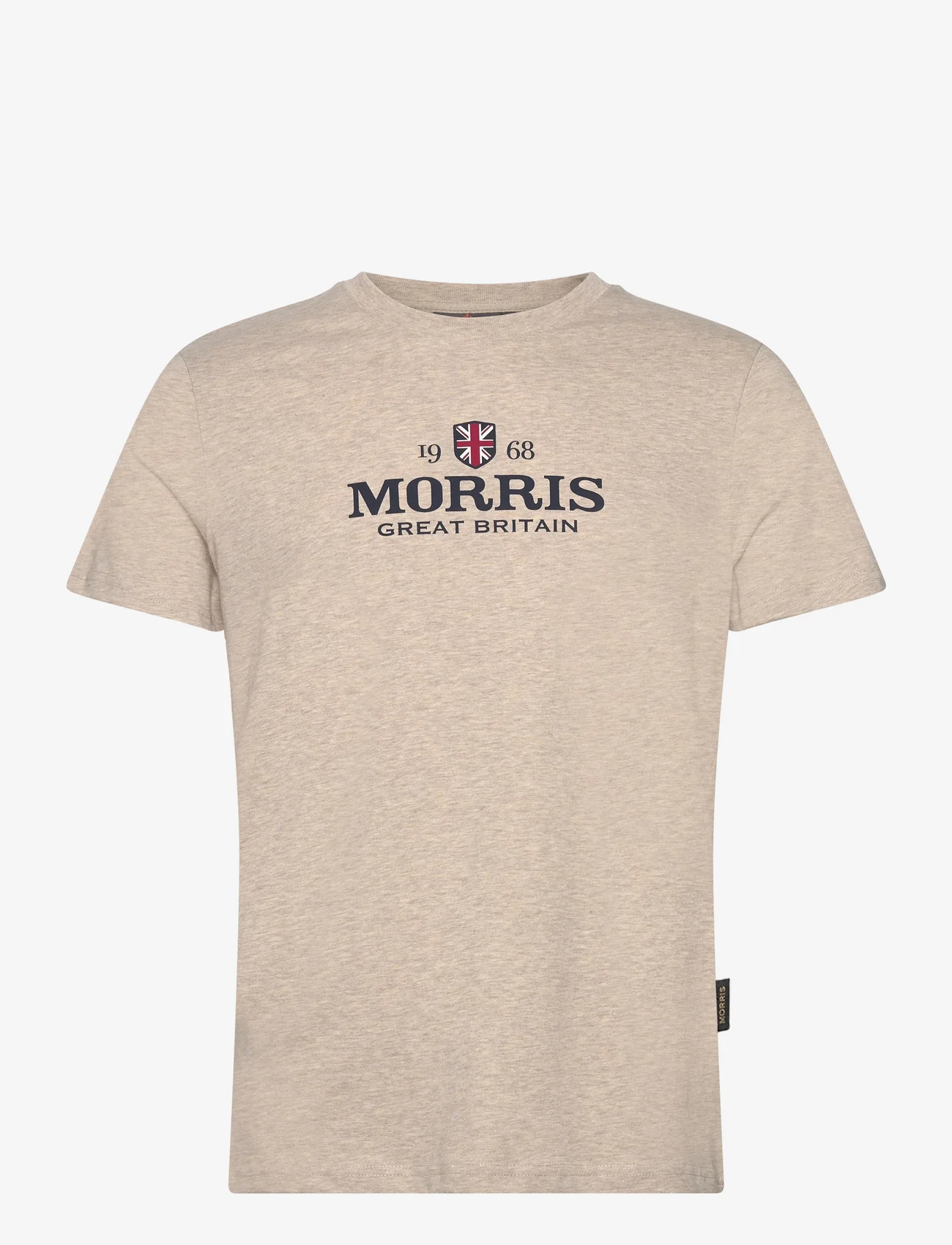Morris - Jersey Tee - short-sleeved t-shirts - khaki - 0