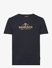 Morris - Jersey Tee - kortärmade t-shirts - old blue - 0