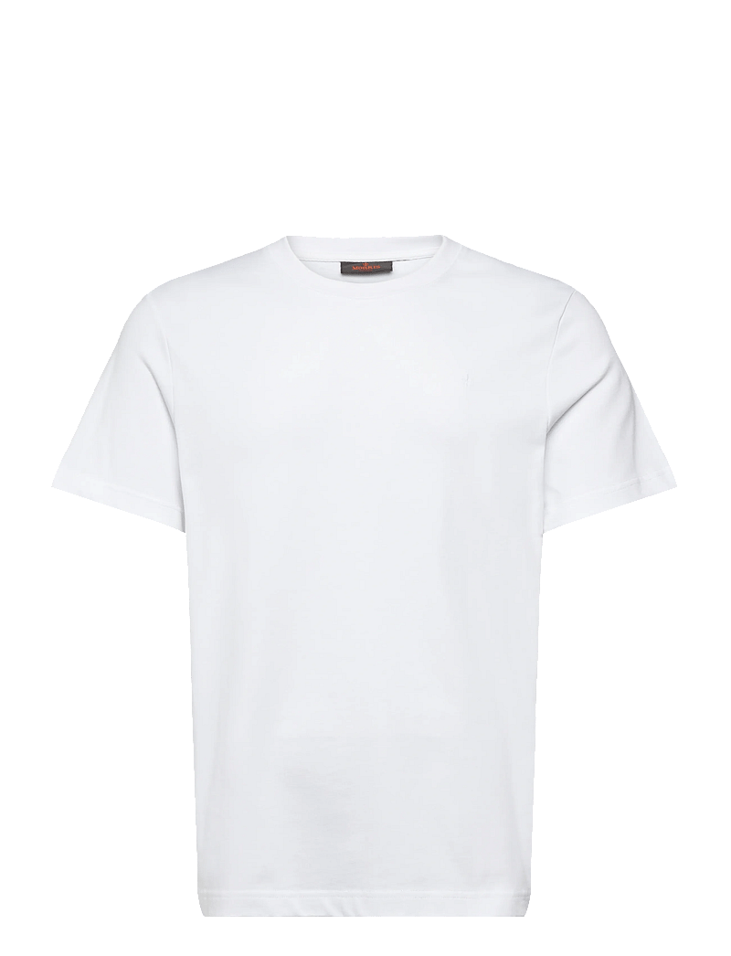 Morris - Blake Tee - kortærmede t-shirts - white - 1