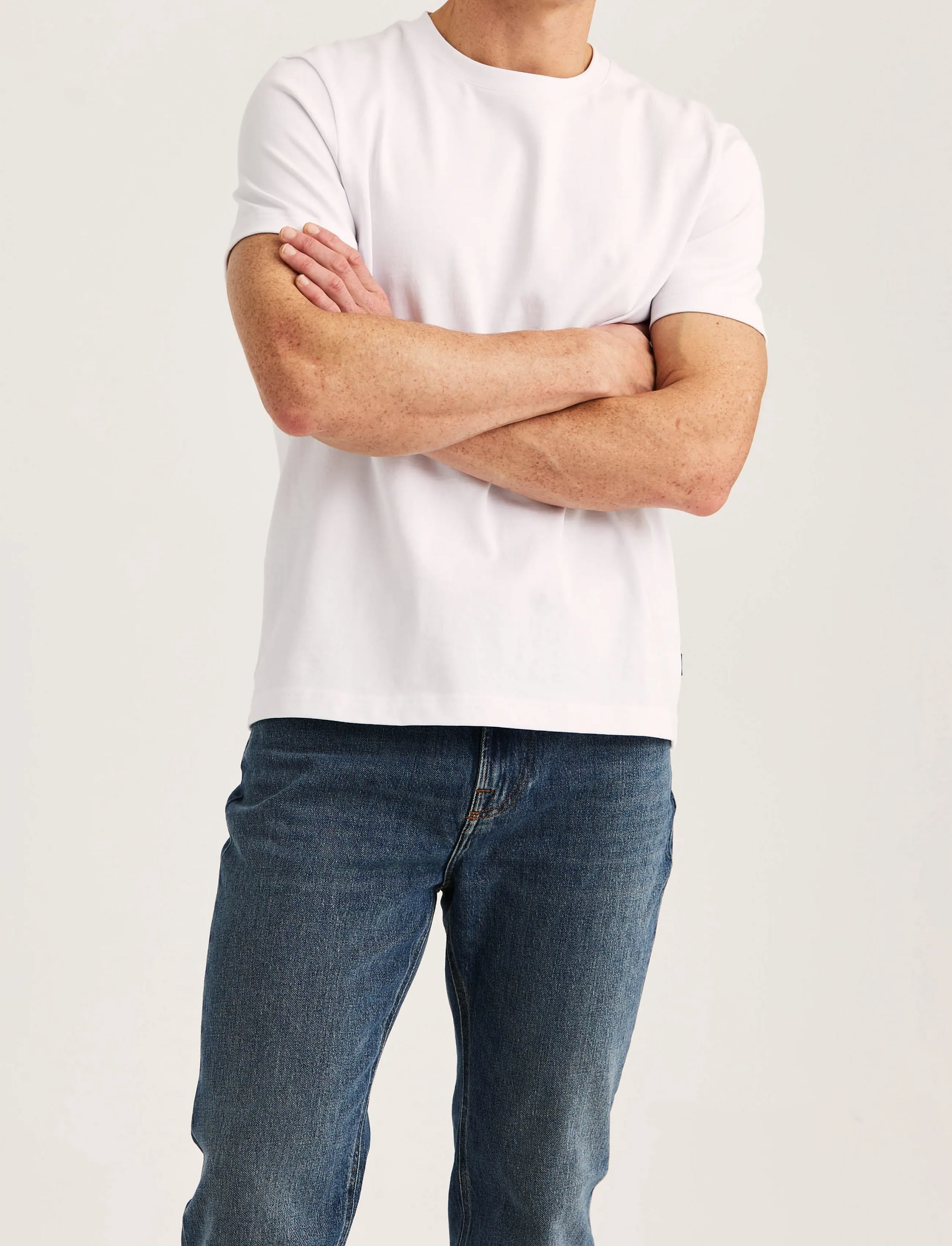 Morris Blake Heavyweight Crew Neck T-Shirt herr – bild 5