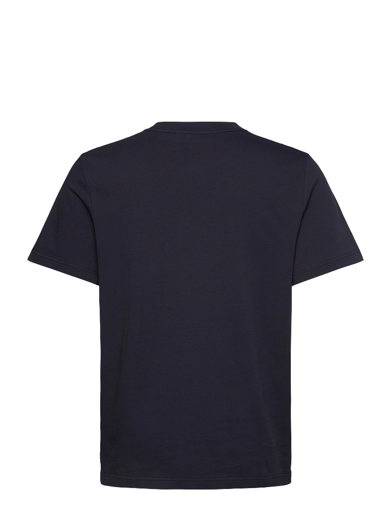 Morris - Seaton Mixed Tee - short-sleeved t-shirts - old blue - 1