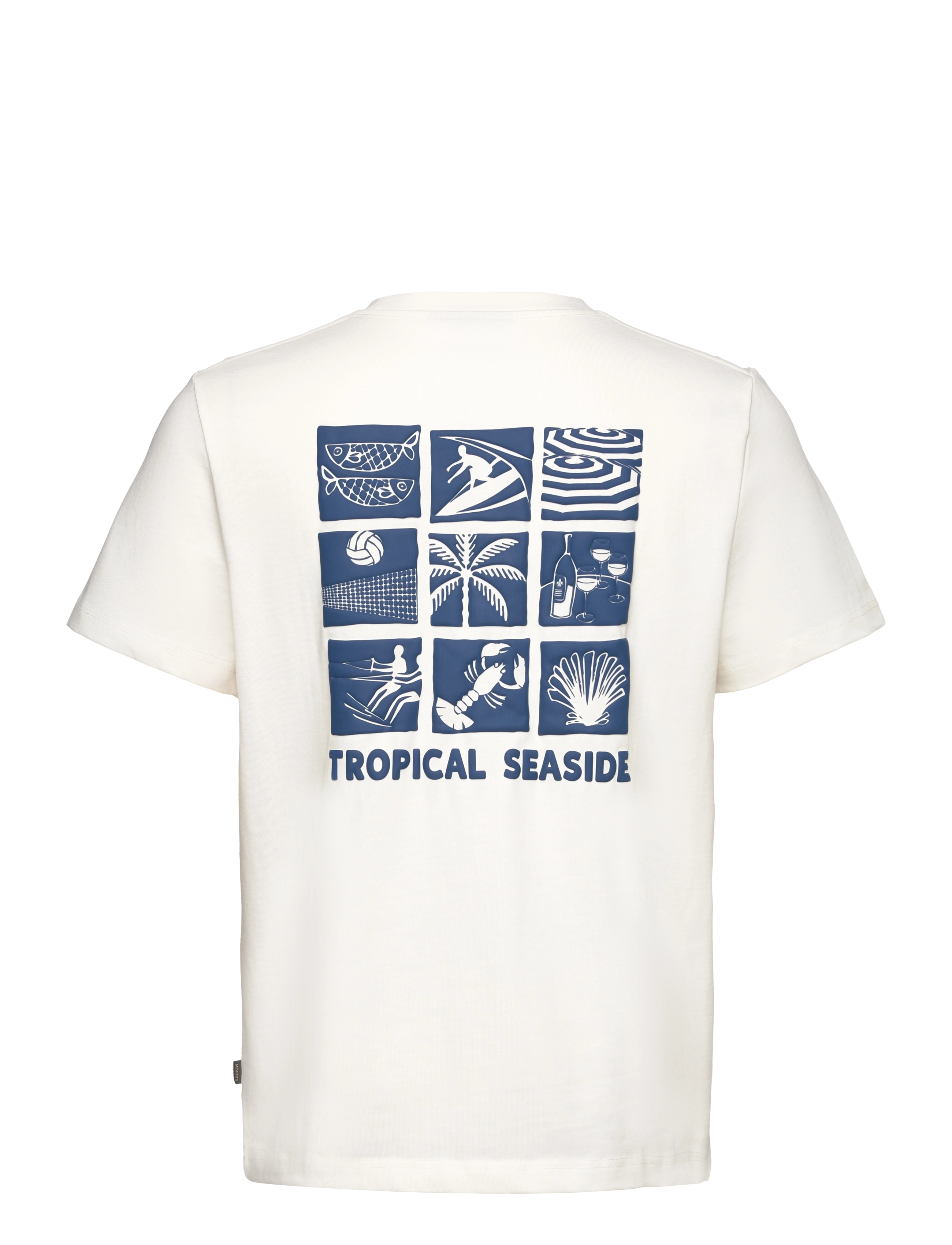 Morris - Seaton Mixed Tee - white - 1