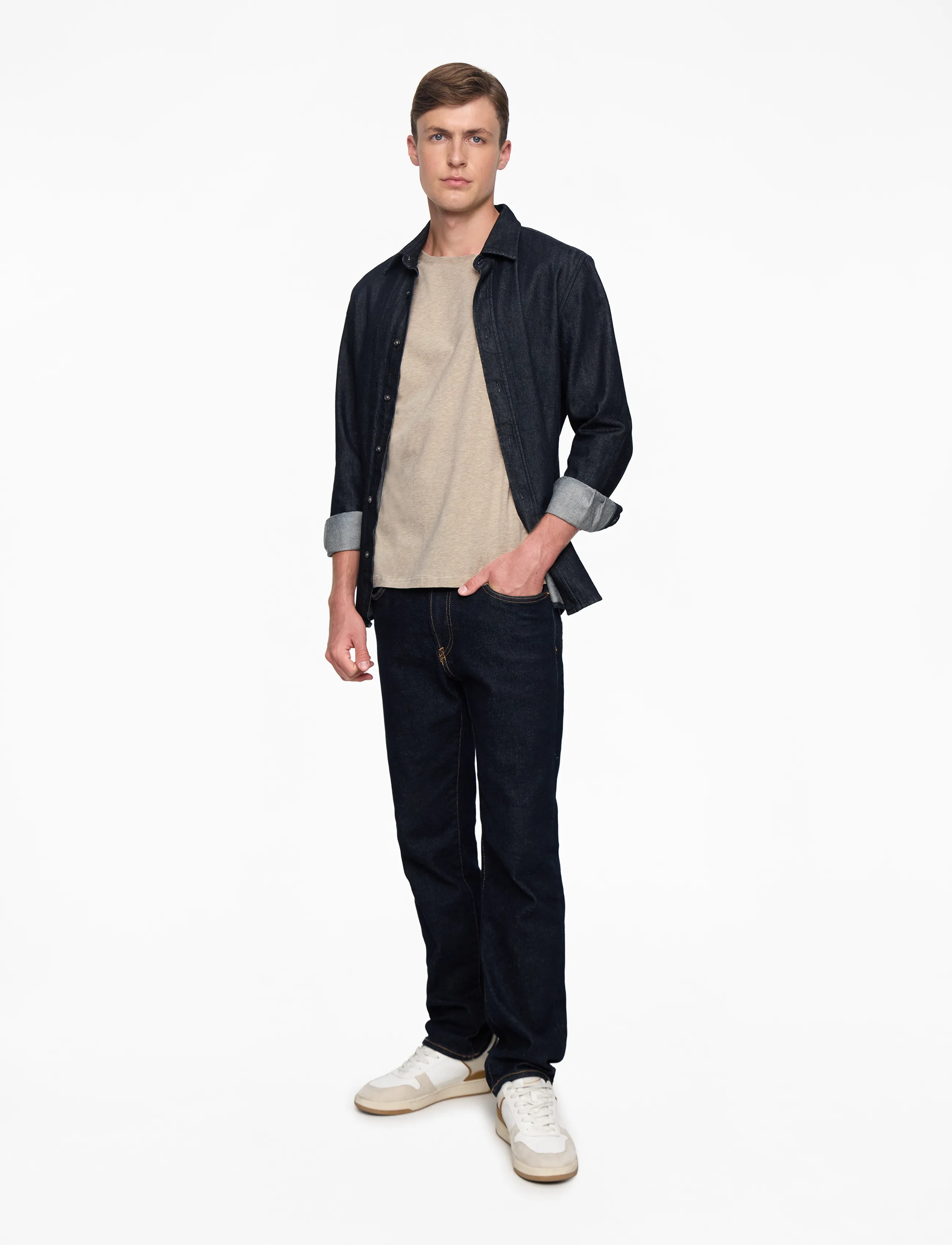 Morris - James Tee - stutterma bolir - khaki - 2
