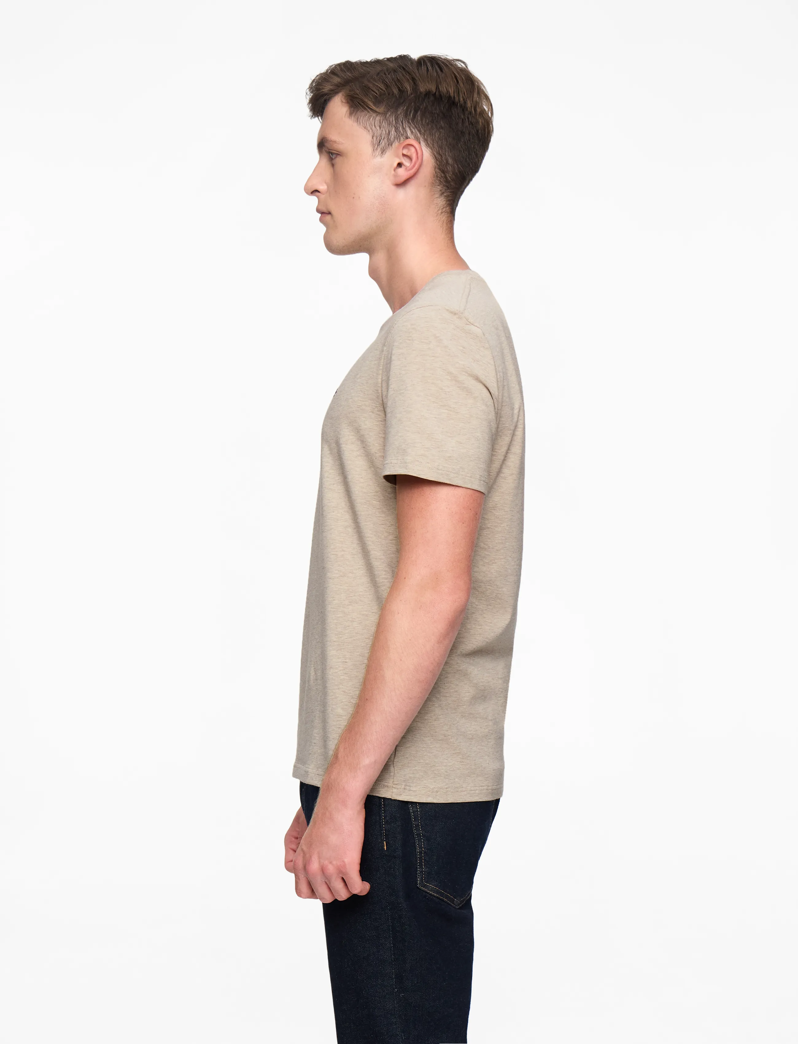 Morris - James Tee - stutterma bolir - khaki - 3