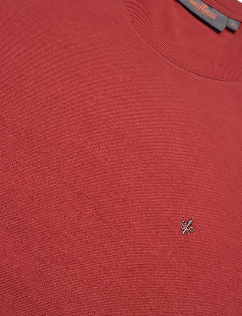 Morris - James Tee - kortärmade t-shirts - red - 5