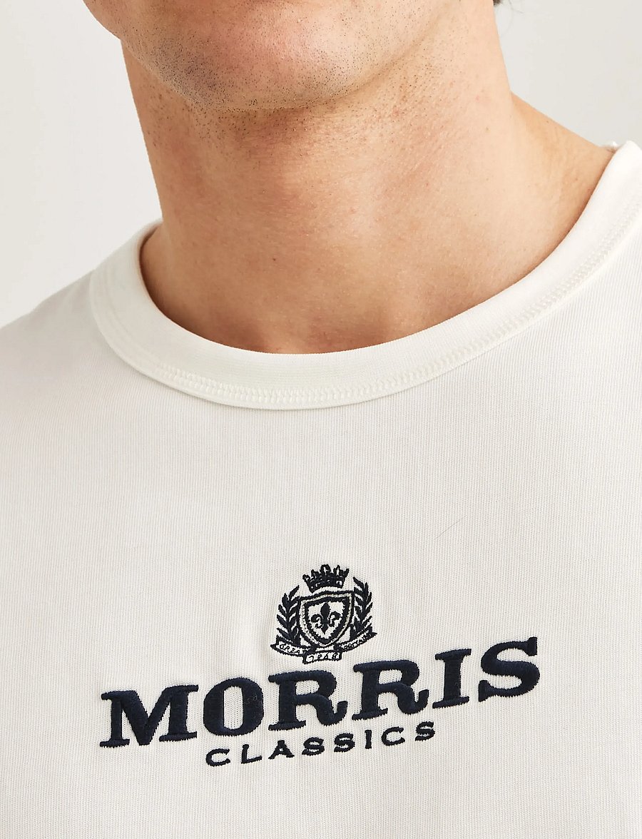 Morris - Brian Tee - lühikeste varrukatega t-särgid - off white - 5