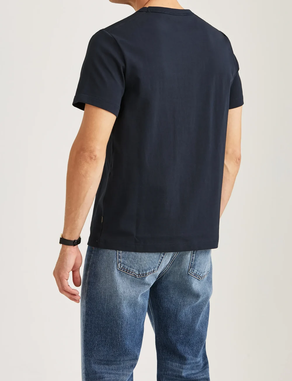 Morris - Brian Tee - kortærmede t-shirts - old blue - 4