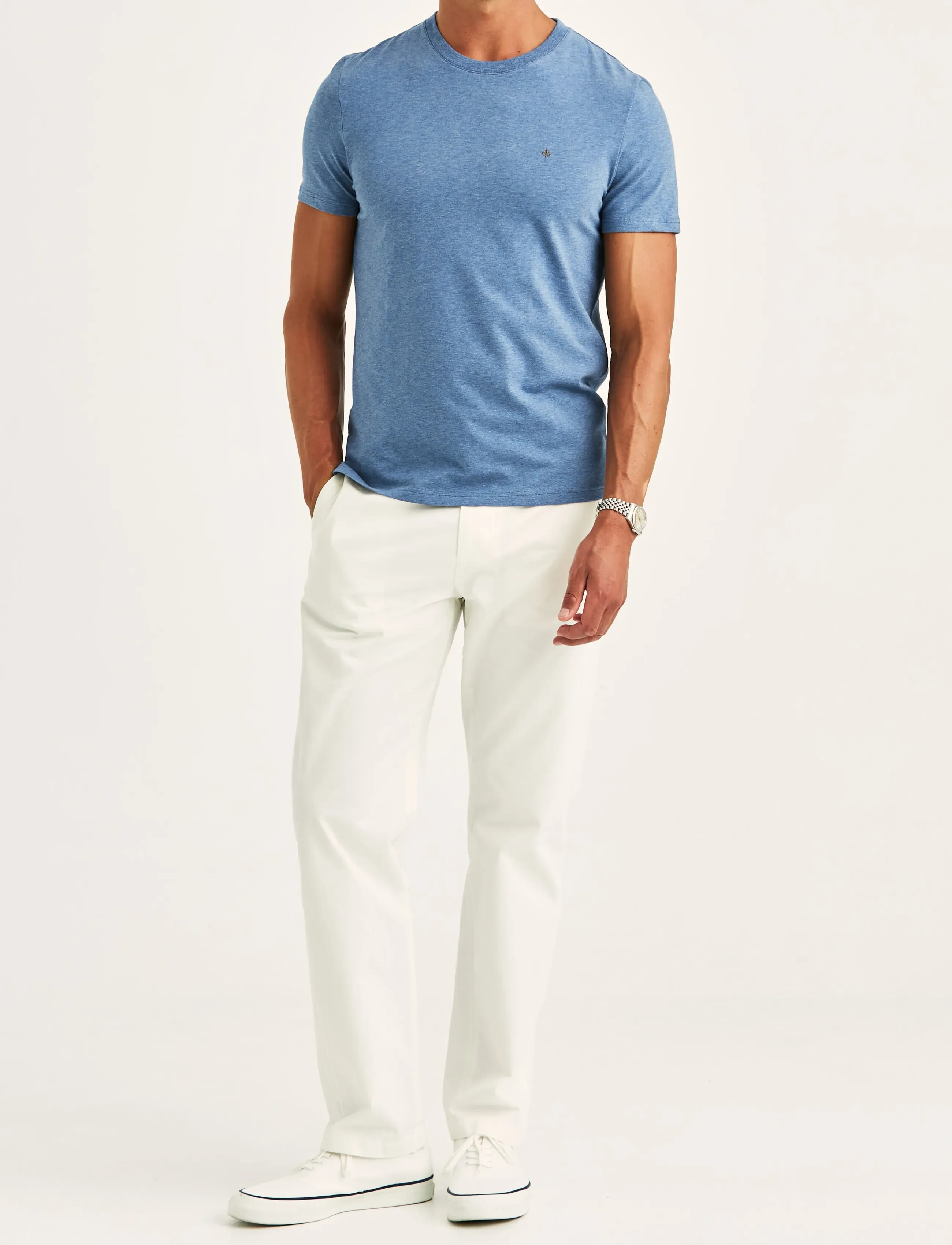 Morris - James Tee - kortermede t-skjorter - blue - 3