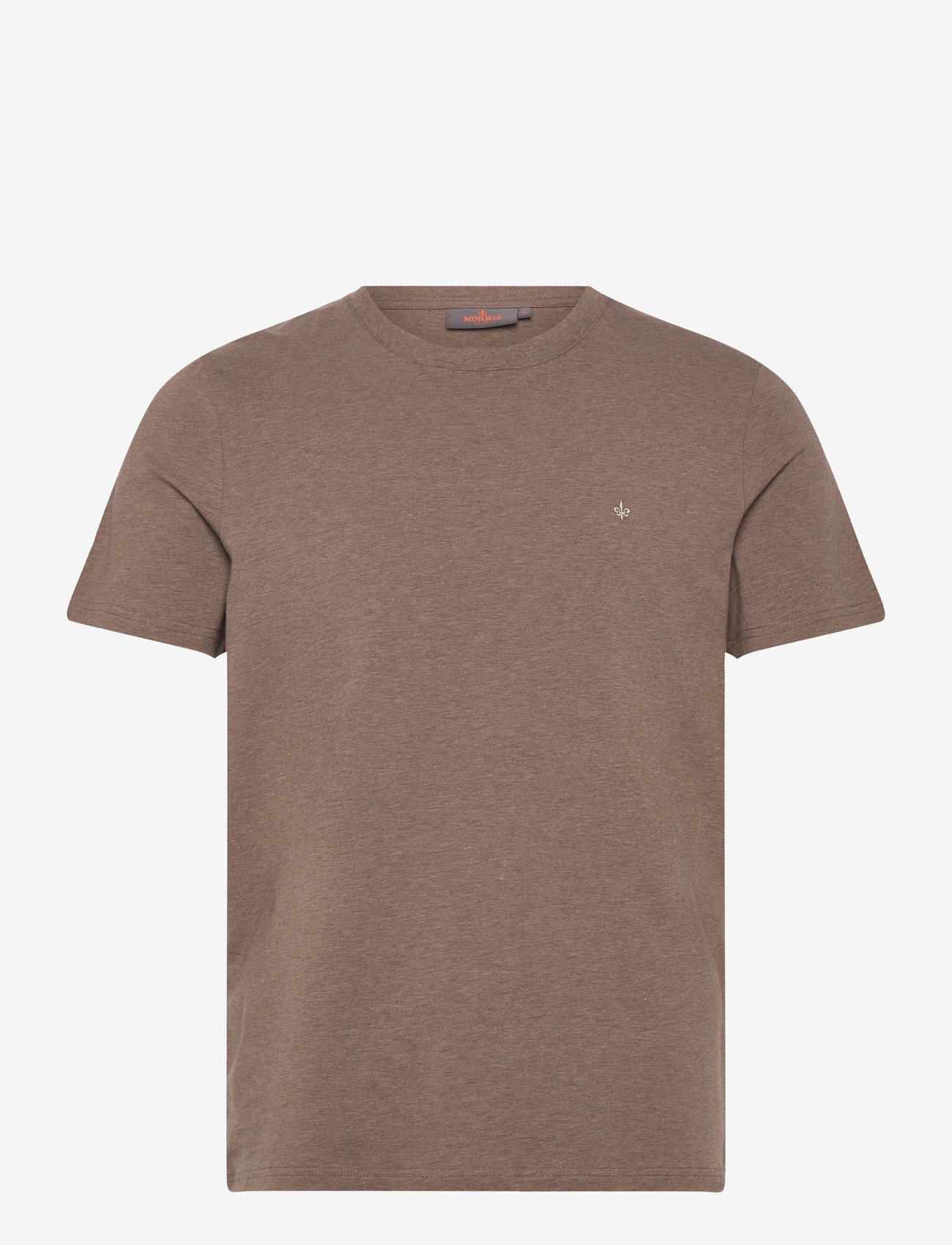 Morris - James Tee - kortærmede t-shirts - brown - 1