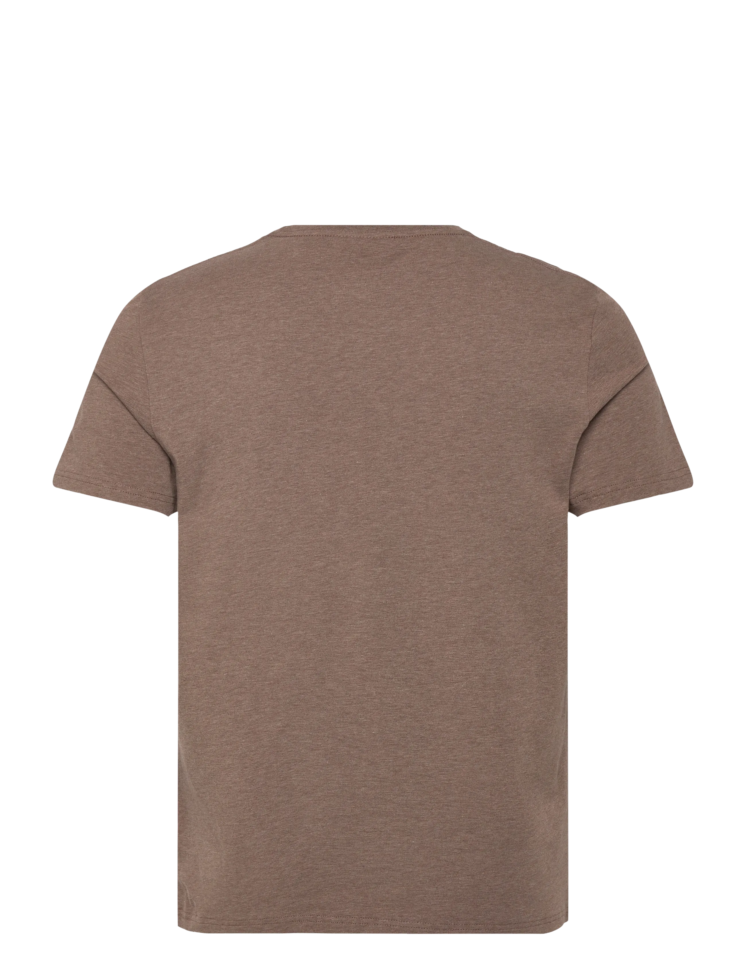 Morris - James Tee - kurzärmelige t-shirts - brown - 2