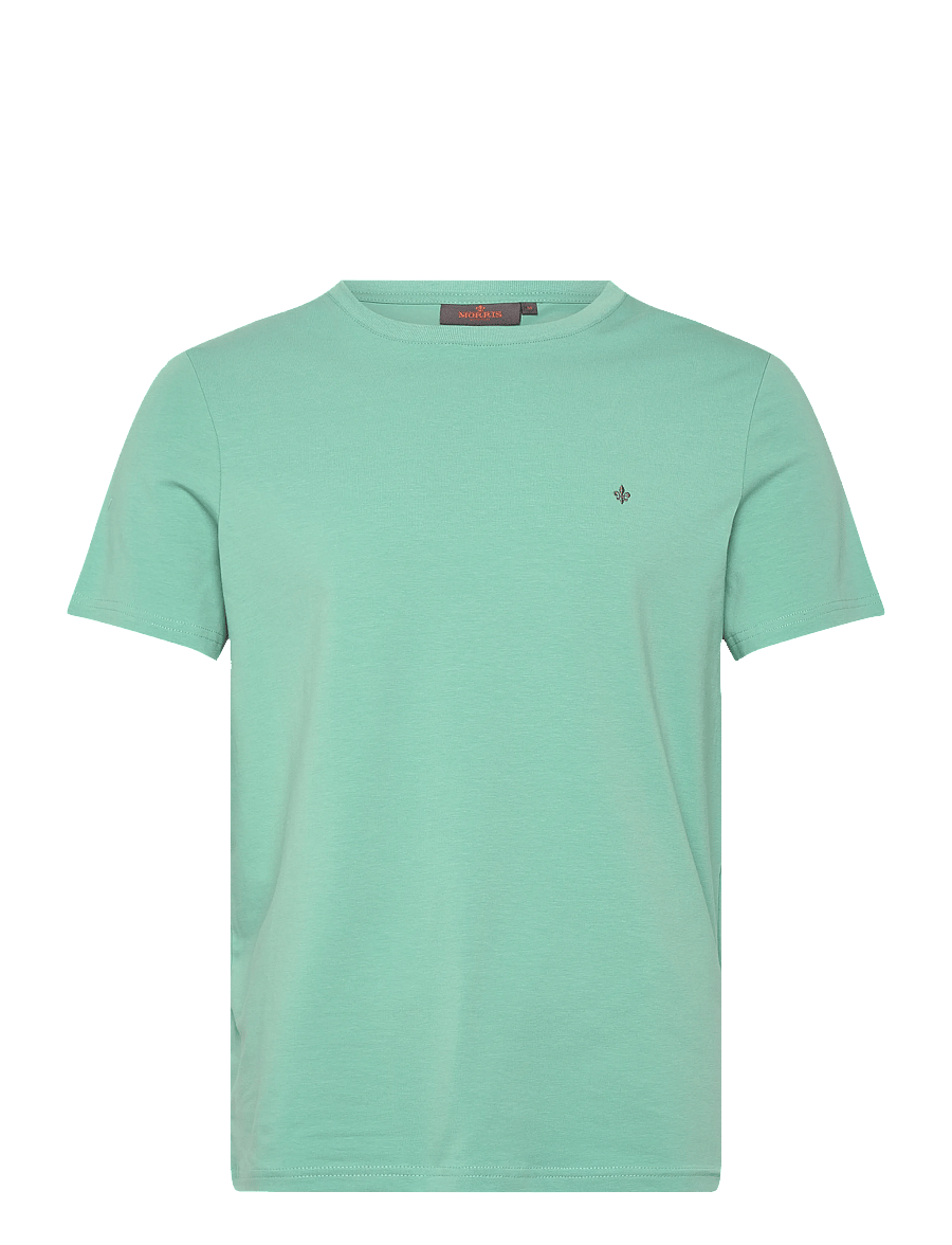 Morris - James Tee - kortärmade t-shirts - green - 1