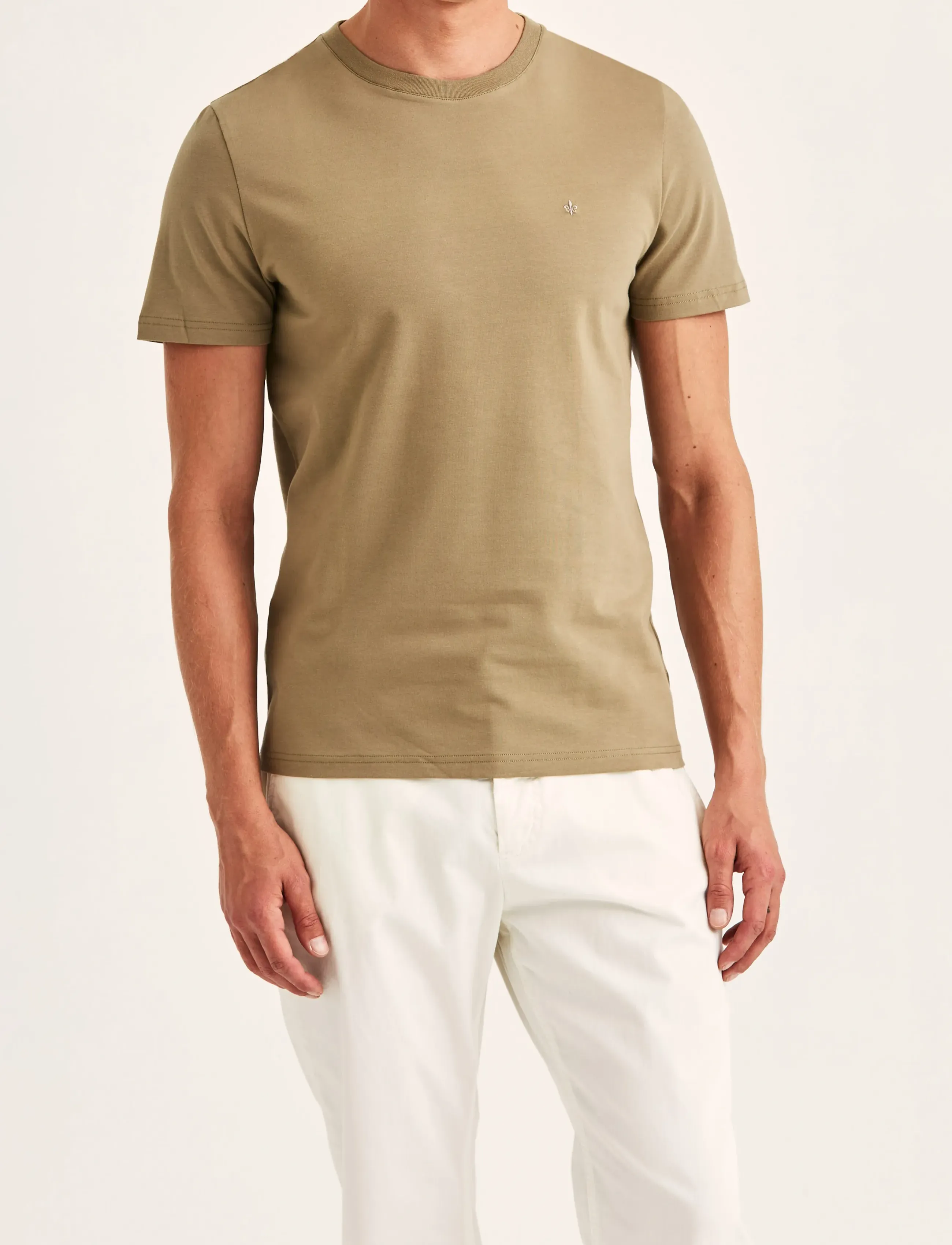 Morris James Tee - Morris Stockholm - OLIVE / khaki/green