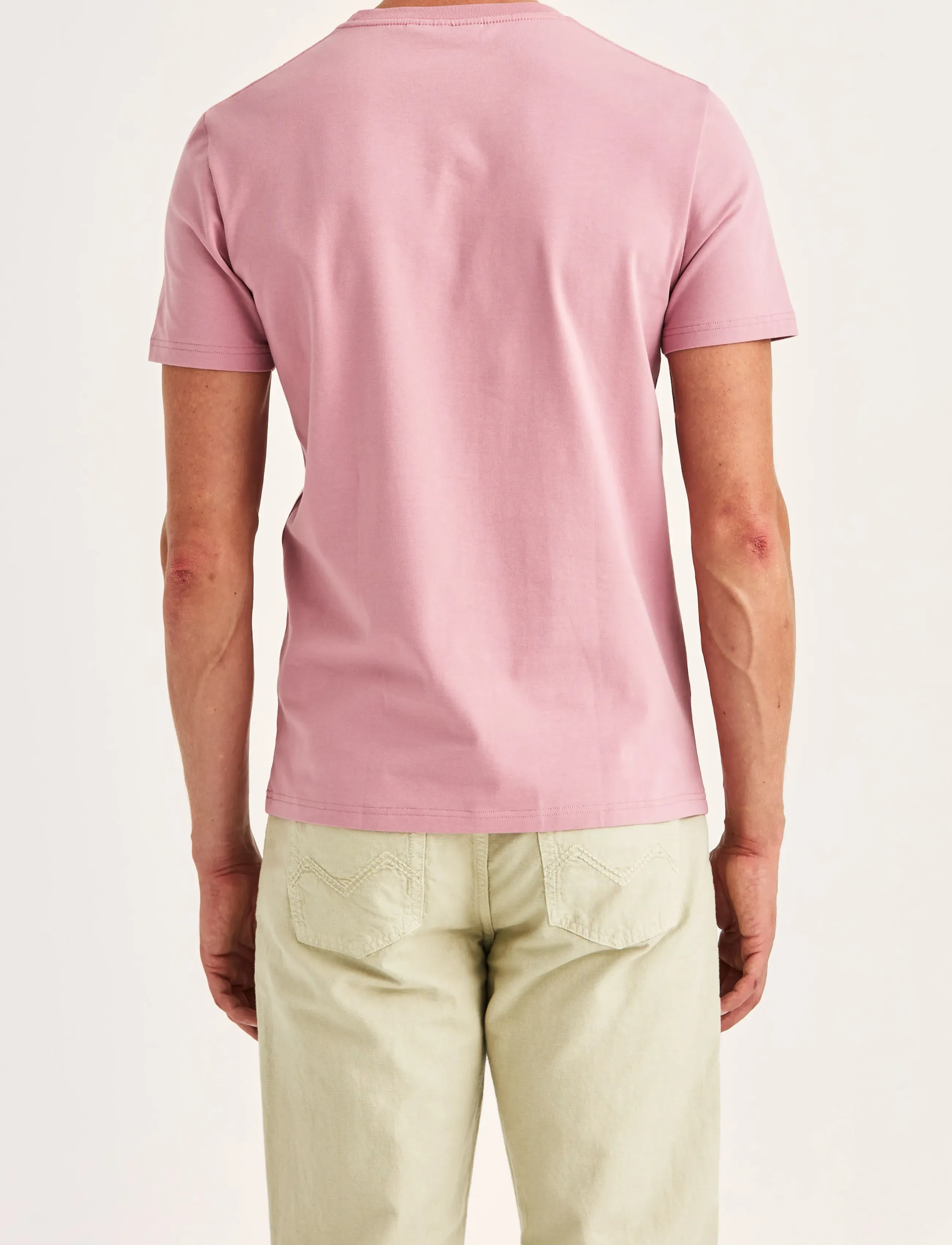 Morris - James Tee - short-sleeved t-shirts - pink - 4