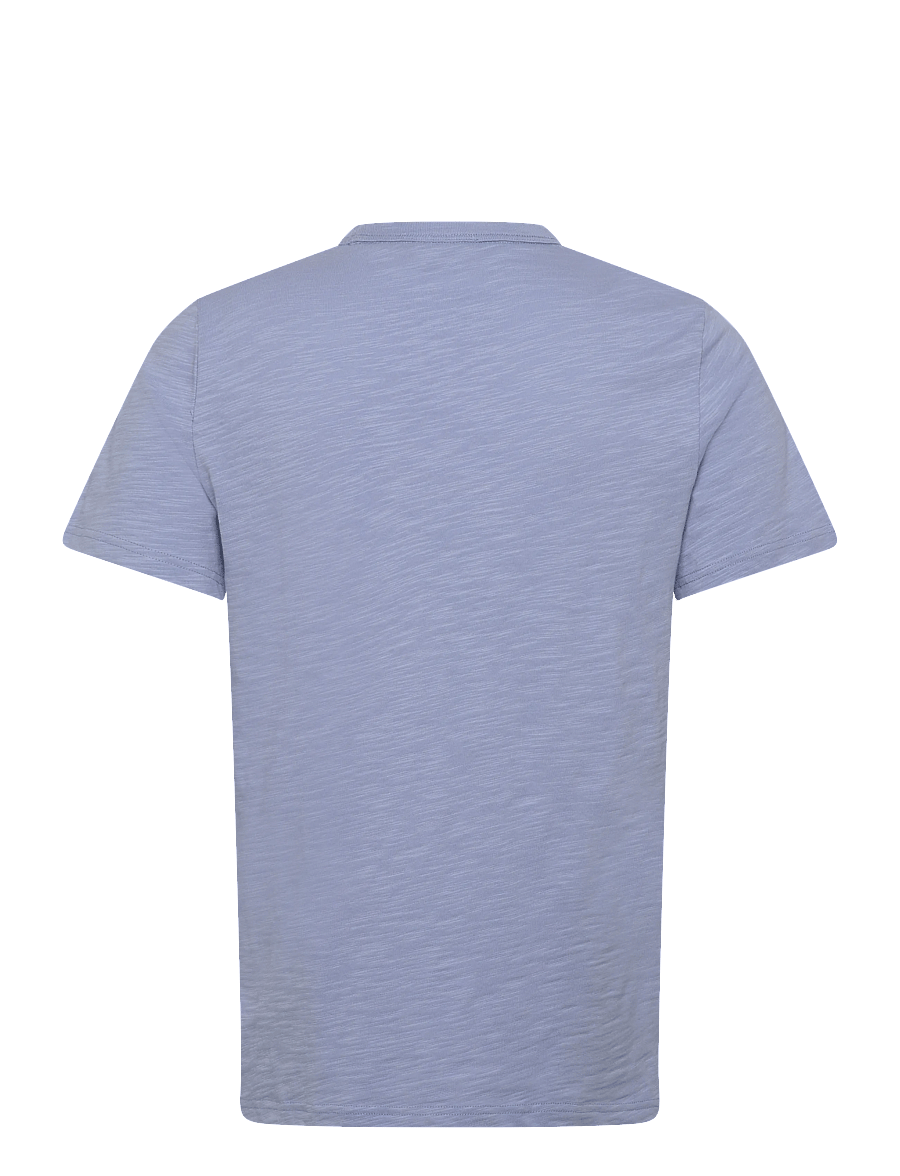 Morris - Watson Slub Tee - kurzärmelige t-shirts - blue - 2