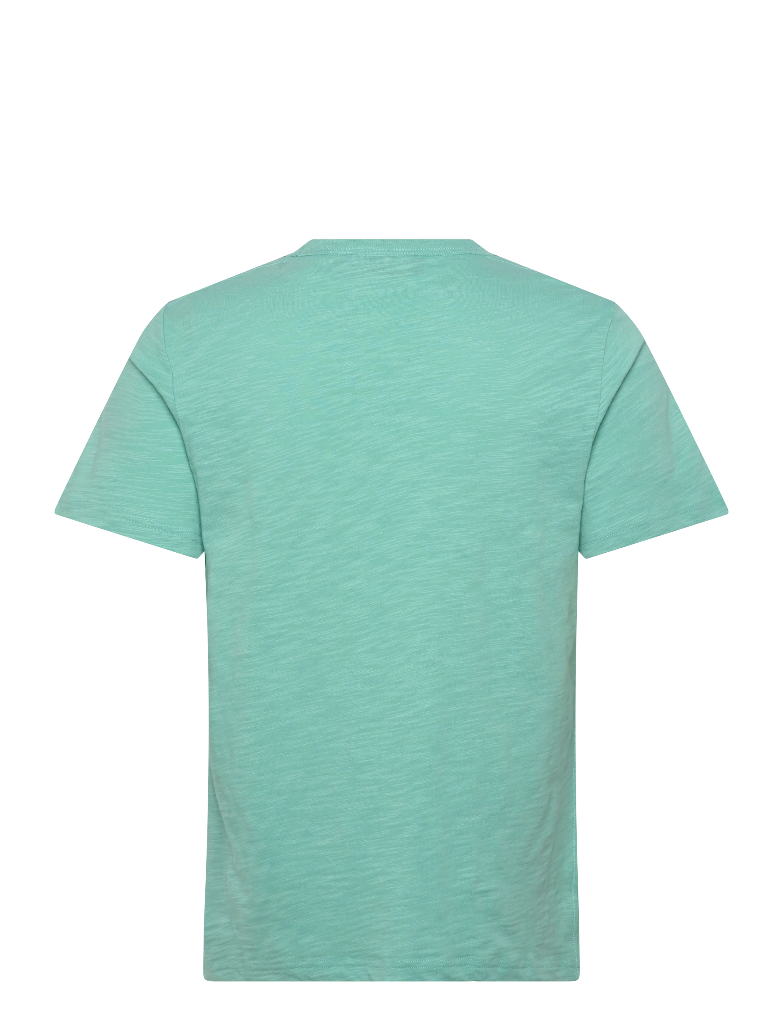 Morris - Watson Slub Tee - short-sleeved t-shirts - green - 2