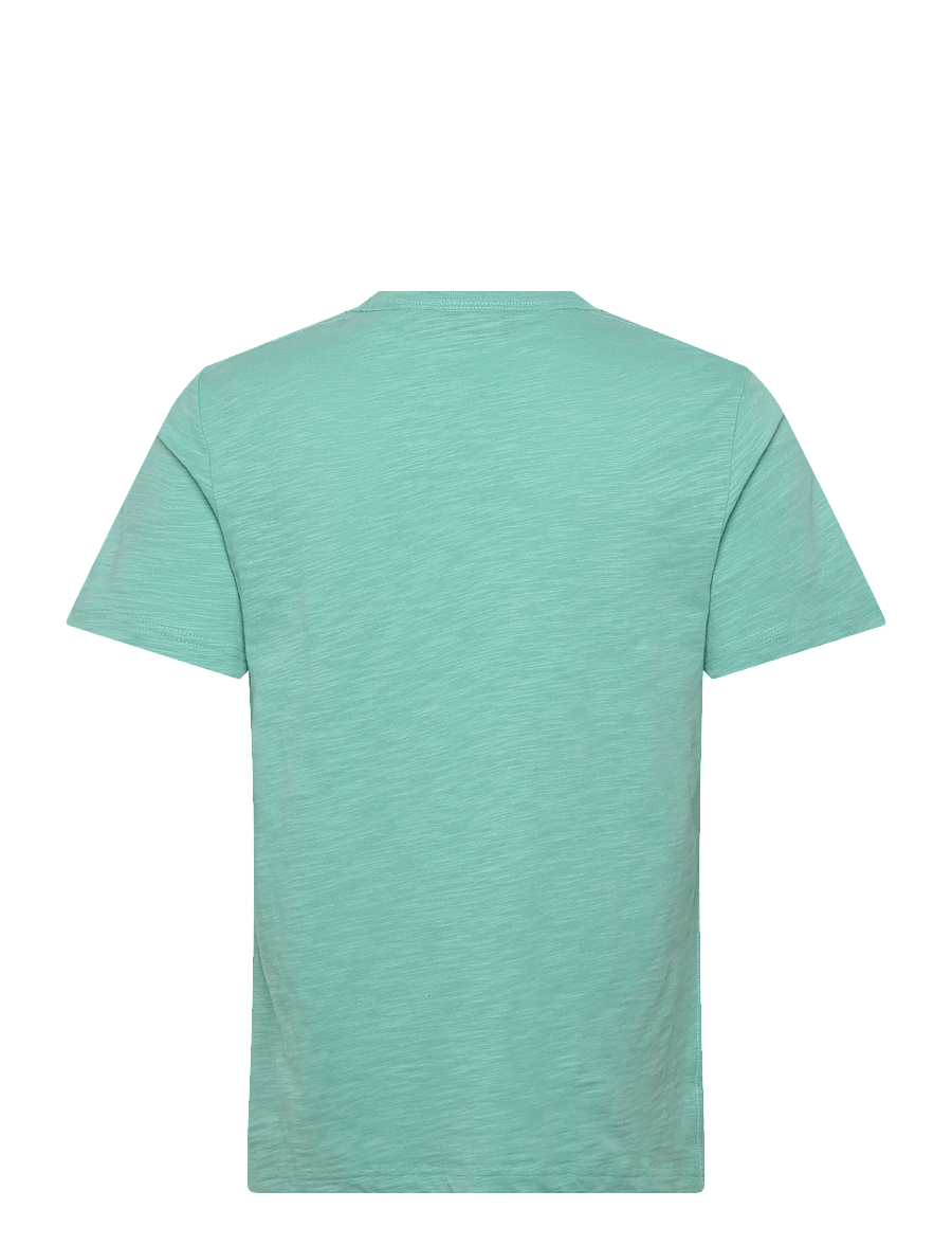 Morris - Watson Slub Tee - kortärmade t-shirts - green - 2