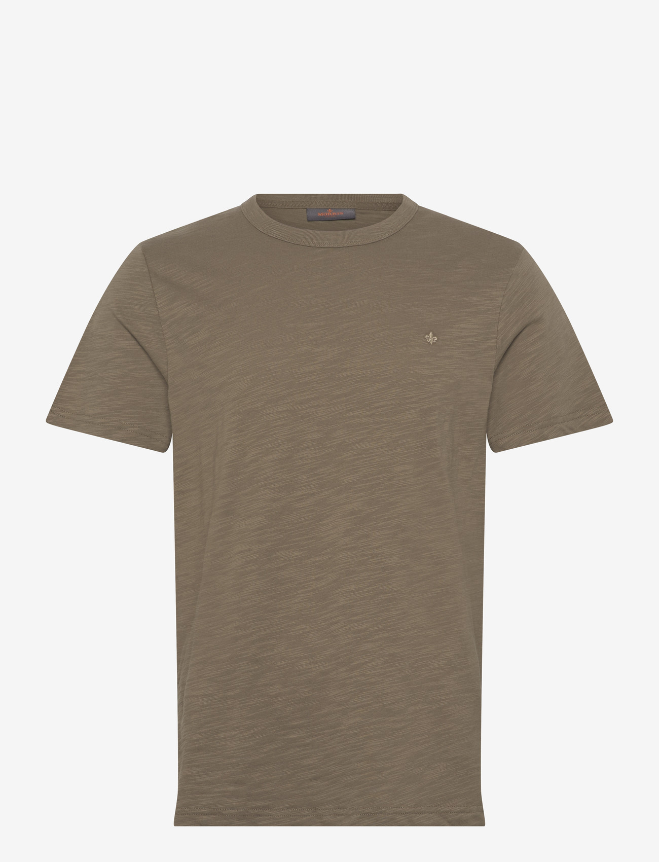 Morris - Watson Slub Tee - kortærmede t-shirts - olive - 1