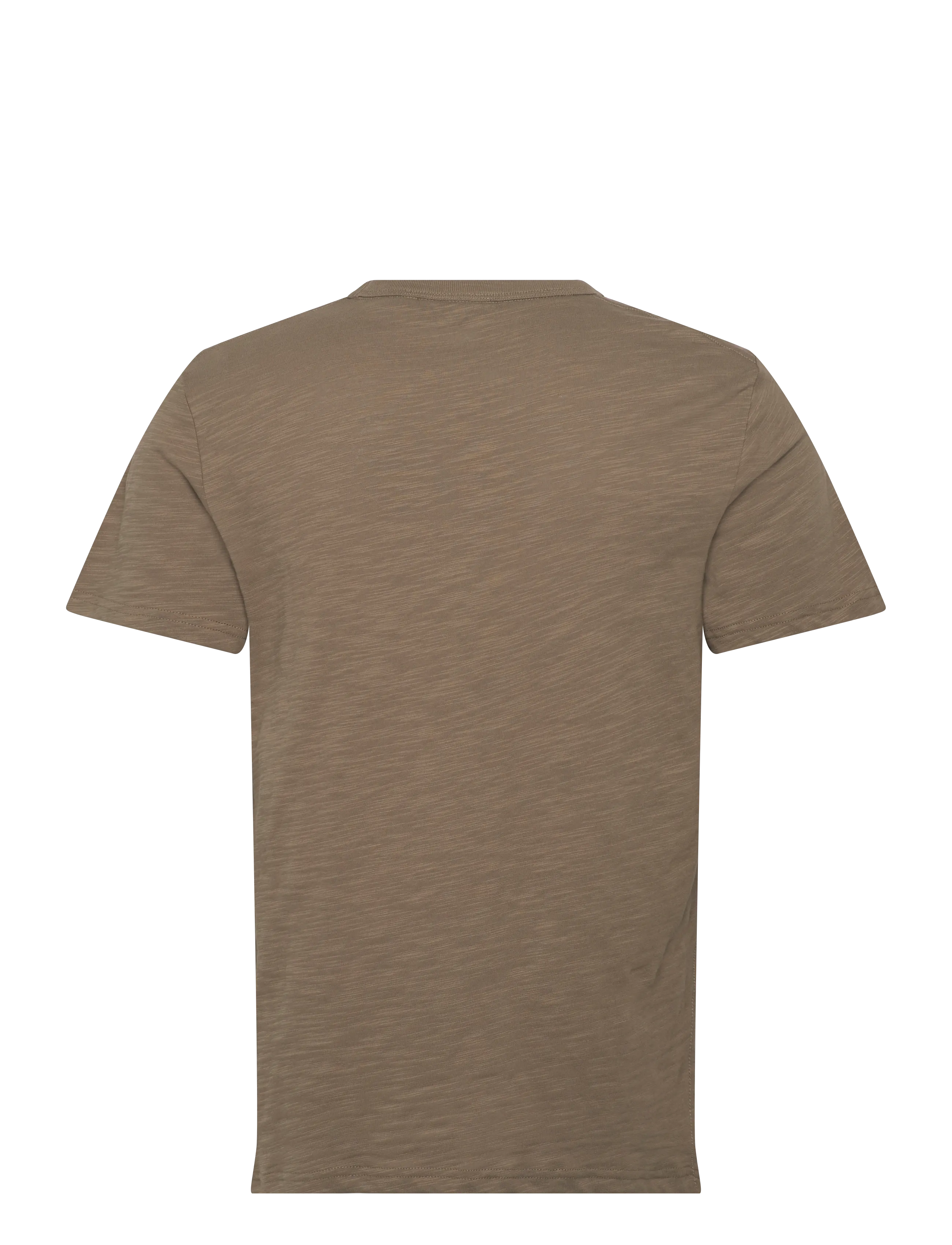 Morris - Watson Slub Tee - short-sleeved t-shirts - olive - 2